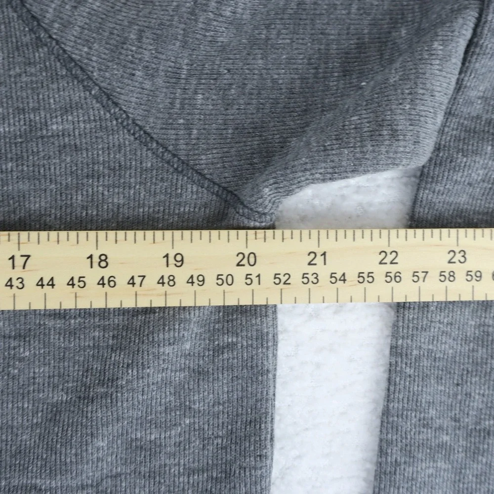 Adriano Goldschmied AG 1/4 Button Pullover Sweater Men's Medium Gray - Picture 8 of 9
